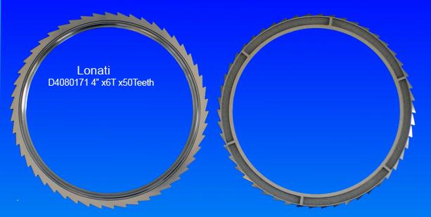 Lonati Sawblade 4x6 Dvisions x50 Teeth