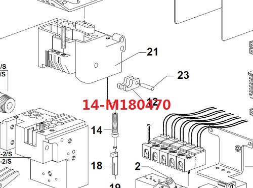 Santoni Yarnfiger seat screw M180470